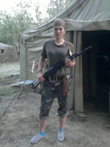 Волинянка воює на сході України. ФОТО