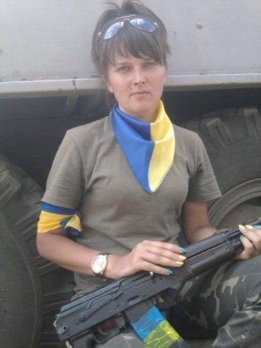 Волинянка воює на сході України. ФОТО