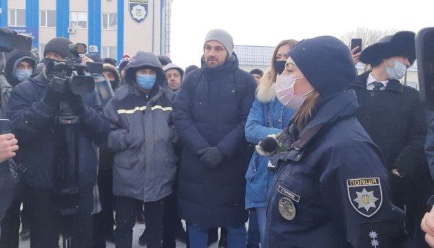 У Харкові «євробляхери» пікетували патрульну поліцію через штрафи