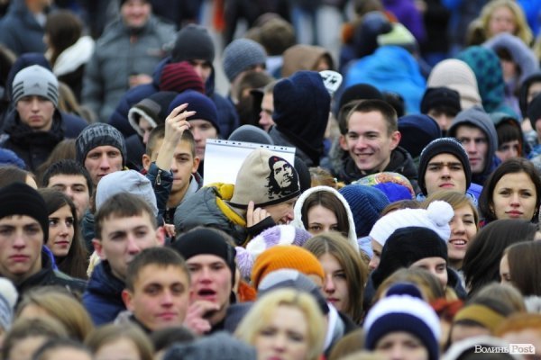 Студентський Євромітинг у Луцьку. ФОТО