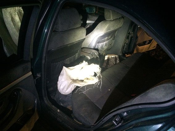 Із BMW волинянина вилучили 15 кілограмів бурштину