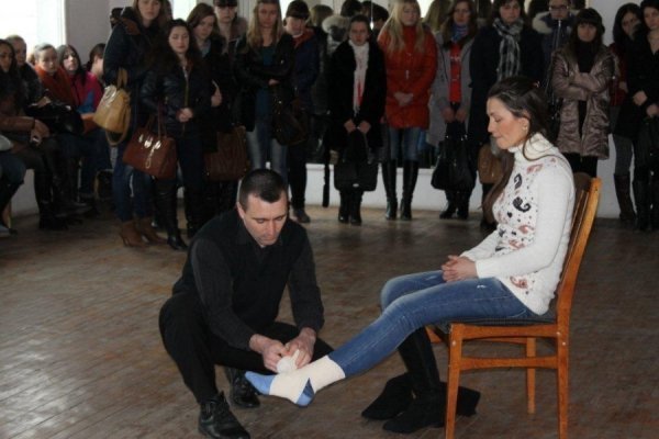 Як луцькі студенти готуються до війни. ФОТО