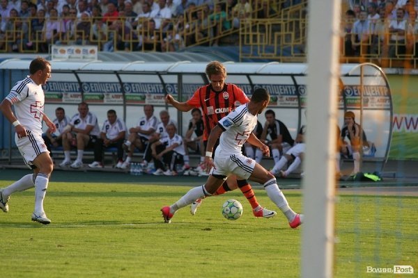 «Волинь» програла «Шахтареві» всуху 0:4. ФОТО. ВІДЕО