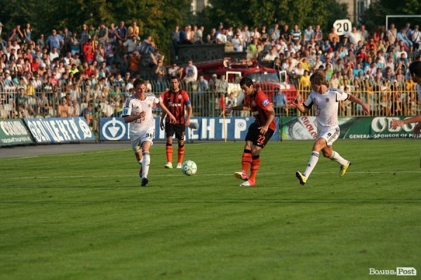 «Волинь» програла «Шахтареві» всуху 0:4. ФОТО. ВІДЕО