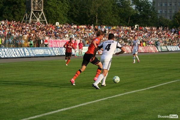 «Волинь» програла «Шахтареві» всуху 0:4. ФОТО. ВІДЕО