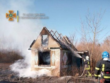 На Волині сталося три пожежі