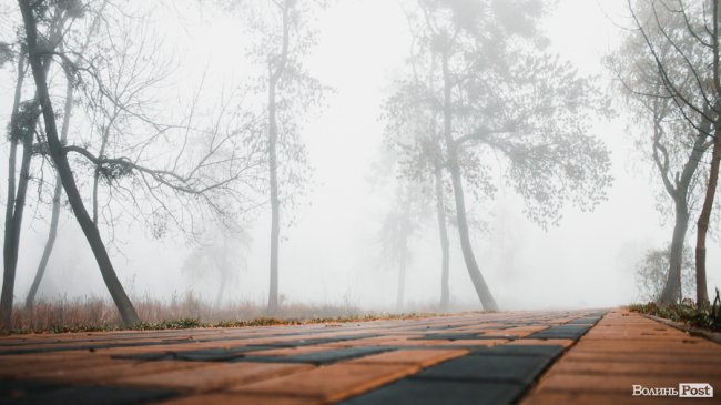 Туманний Луцьк: неймовірні фото 