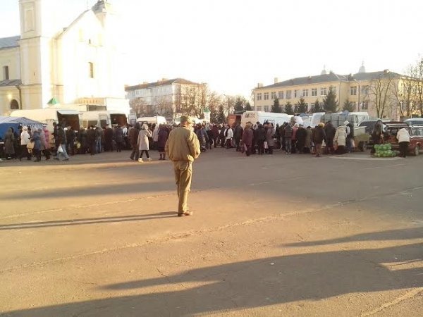 Волиняни ярмаркували попри мороз. ФОТО