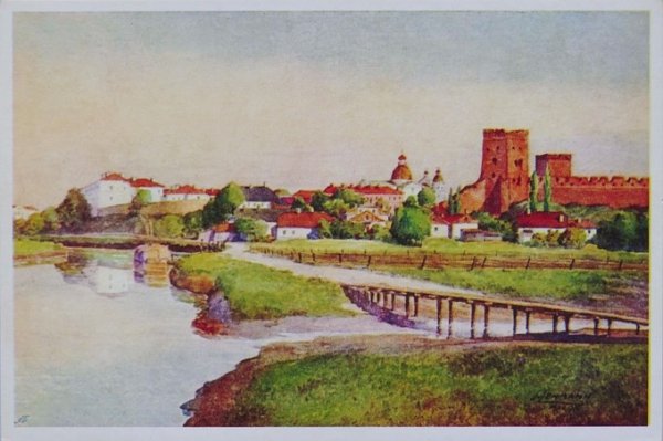 Луцьк на акварелях початку ХХ століття. ФОТО