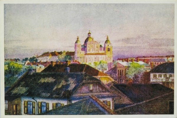 Луцьк на акварелях початку ХХ століття. ФОТО