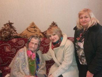Волинянка відзначила 100-літній ювілей