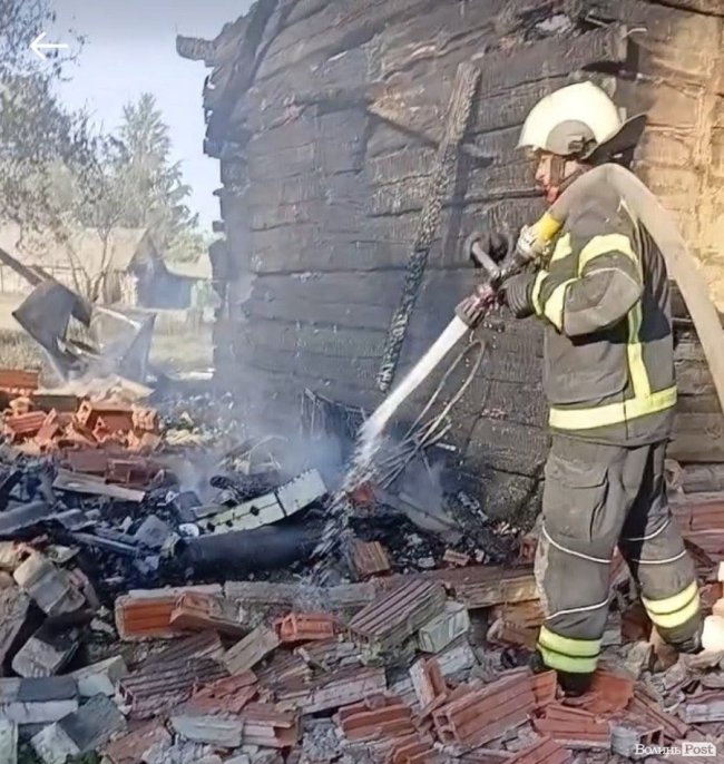На Волині через пожежу без житла залишилася мама з двома дітьми: потрібна допомога