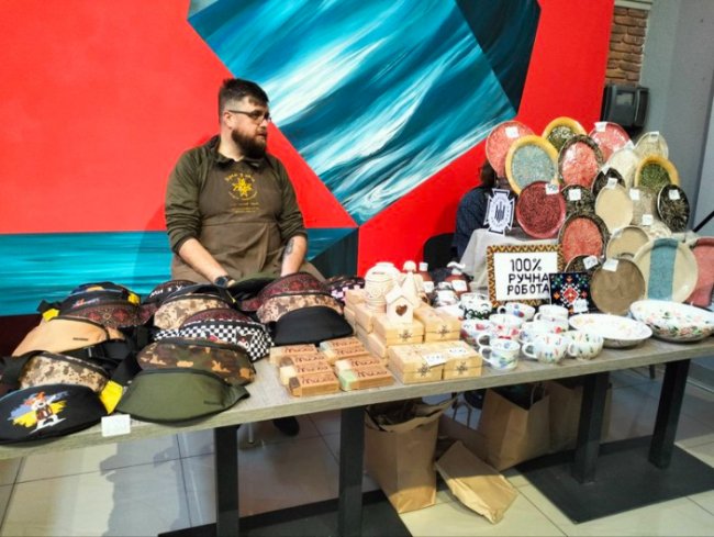 20 учасників бойових дій взяли участь у ярмарку ветеранського бізнесу у Луцьку