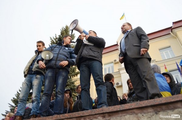 Луцька міська рада дозволила страйкувати. ФОТО