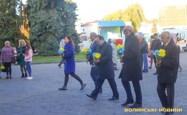 У Луцьку вшанували пам'ять про загиблих у війні на Сході України. ФОТО