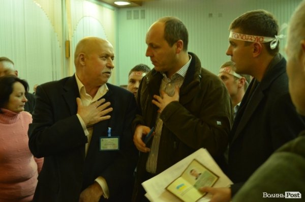 Голова ОВК, Андрій Парубій та Ігор Гузь