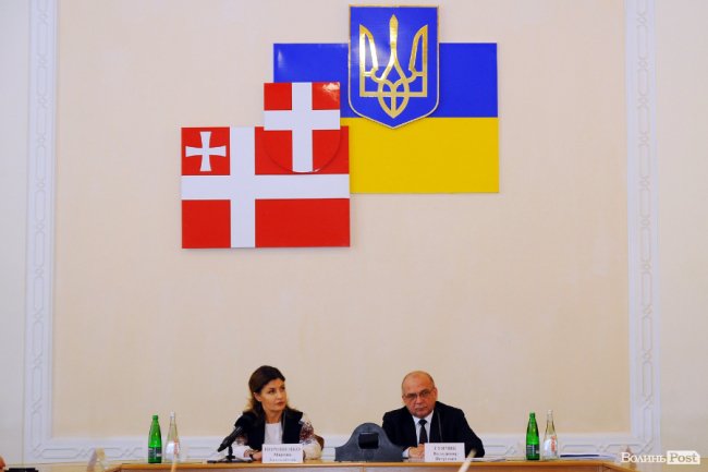 Зустріч Марини Порошенко з керівниками органів місцевого самоврядування в Луцьку