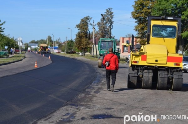 На Волині ремонтують дорогу державного значення. ФОТО