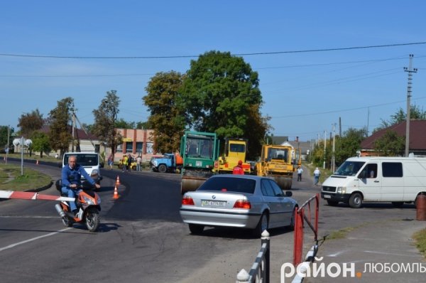 На Волині ремонтують дорогу державного значення. ФОТО
