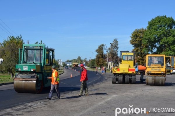 На Волині ремонтують дорогу державного значення. ФОТО