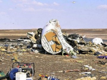 Російський літак, що розбився в Єгипті, мав низку несправностей