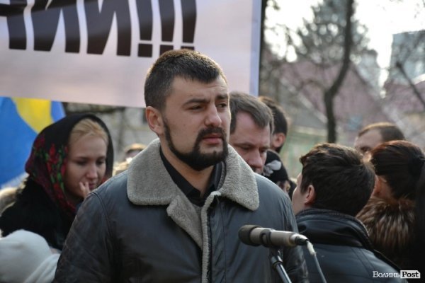  Лучани жалобною ходою та мітингом вшанували пам'ять Небесної сотні. ФОТО