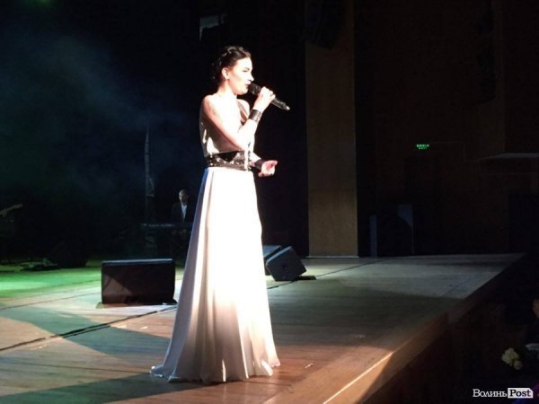 У Луцьку відбувся концерт Анастасії Приходько. ФОТО