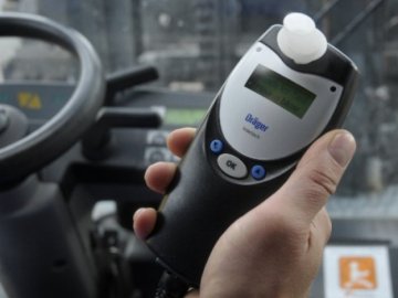 На Волині за добу спіймали 4 водіїв напідпитку