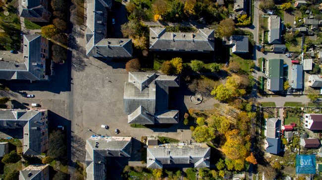 Неймовірні краєвиди волинського селища показали з висоти. ВІДЕО