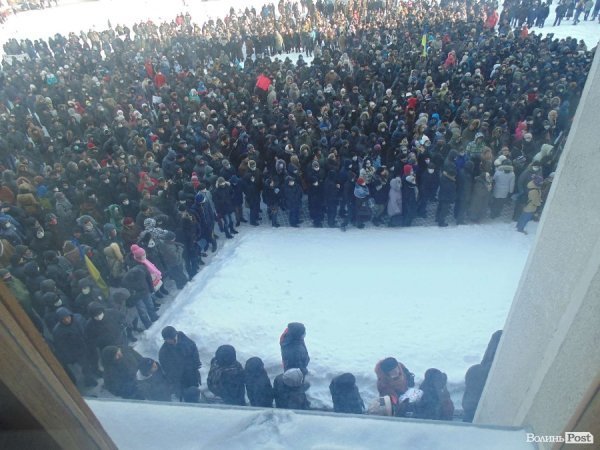 З вікна кабінету Клімчука