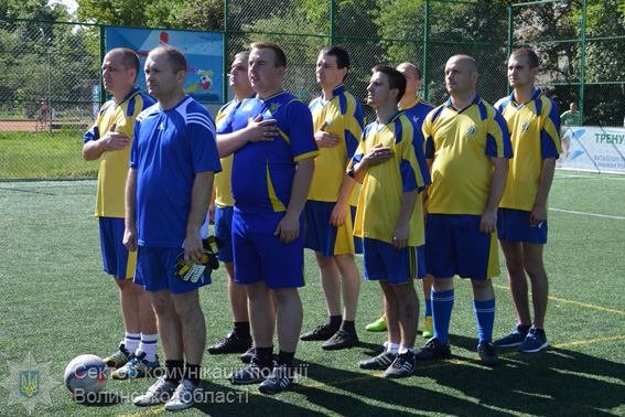 Турнір з міні-футболу серед поліцейських: «КОРД» обійшов луцьких копів