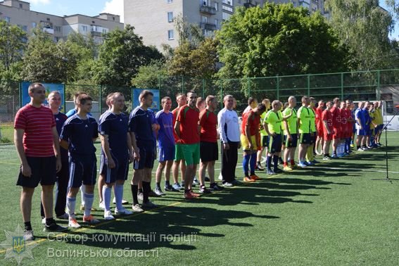 Турнір з міні-футболу серед поліцейських: «КОРД» обійшов луцьких копів