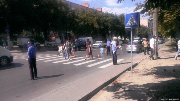 У Луцьку іномарка збила хлопчика. ФОТО