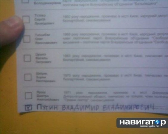 Поглумилися з виборів: як люди псували бюлетені. ФОТО