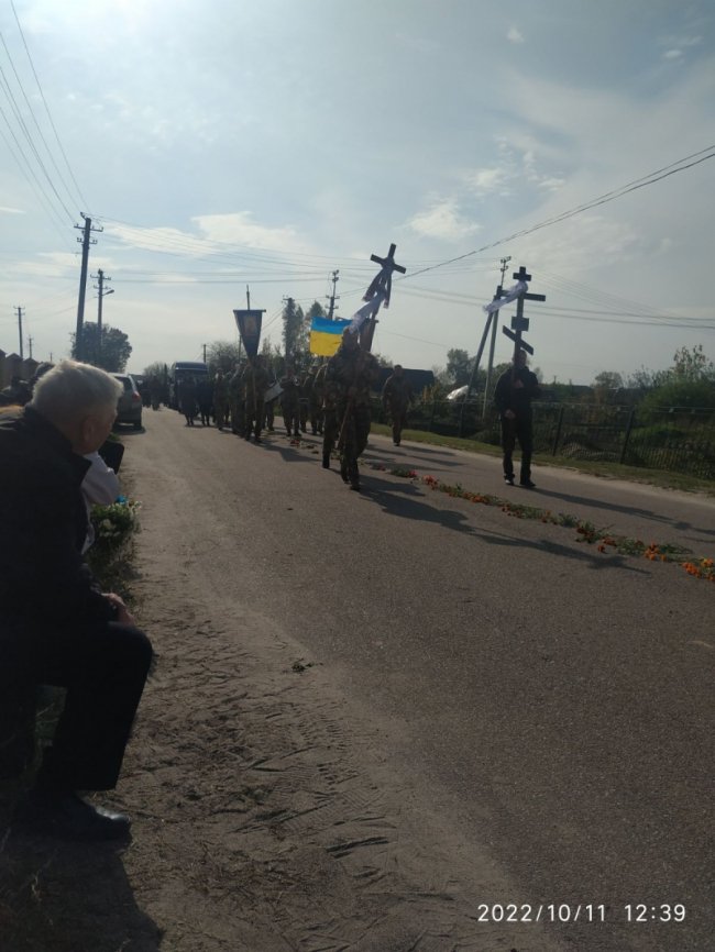 На Харківщині загинув волинянин Андрій Зубець: громада попрощалася з Героєм. ФОТО