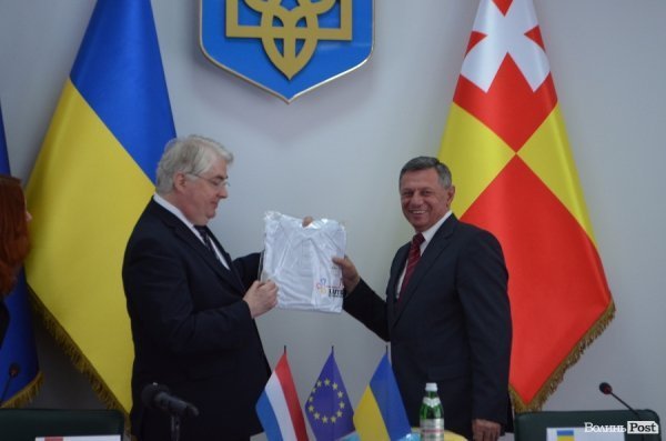 Нідерландці зацікалені у співпраці з Волинською областю