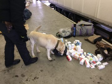 На «Ягодині» затримали німця, який перевозив психотроп  