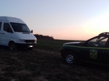 У лісі на Волині затримали чоловіків, які порубали дуби