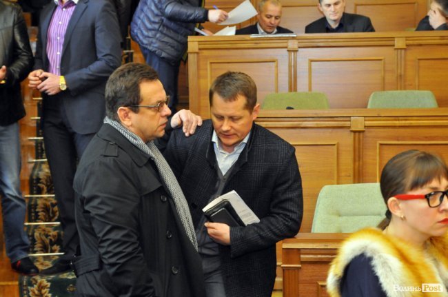 Валерій Бондарук і Андрій Козюра радяться