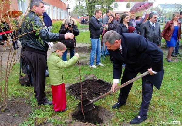 У Луцьку заклали «Сад пам’яті» про Чорнобиль