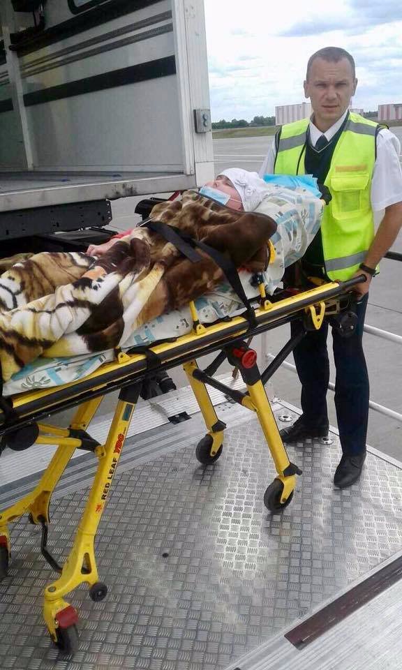 Літак із Настусею Абрамчук успішно приземлився в Туреччині