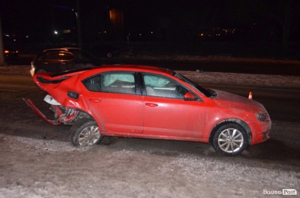 Подробиці аварії на Карпенка-Карого в Луцьку