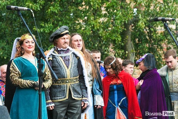 У Луцьку європейські монархи відкрили фестиваль «Берегиня». ФОТО