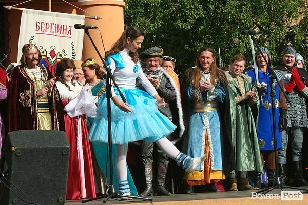 У Луцьку європейські монархи відкрили фестиваль «Берегиня». ФОТО