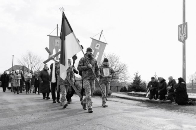 У Луцькій громаді попрощалися із Героєм Володимиром Мисковцем