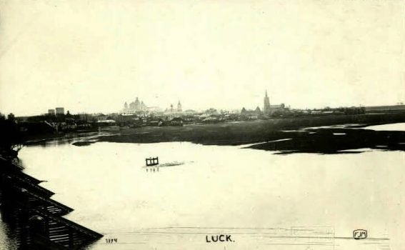 Луцьк на столітніх фото часів Першої світової
