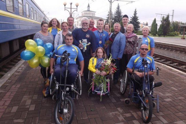 У Ковелі зустріли чемпіонів світу з пара-пауерліфтингу. ФОТО