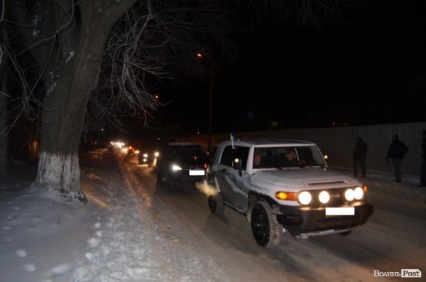 У Луцьку відбувся автопробіг. ФОТО