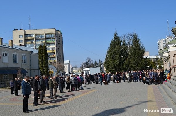 У Луцьку попрощалися ще із одним загиблим бійцем АТО. ФОТО