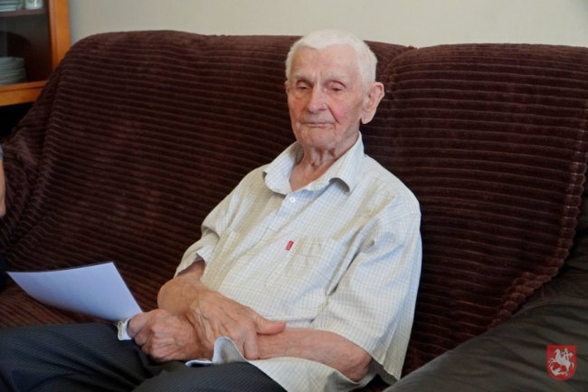 Житель Володимира відсвяткував 100-річчя. ФОТО